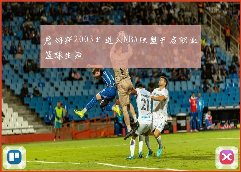 詹姆斯2003年进入NBA联盟开启职业篮球生涯