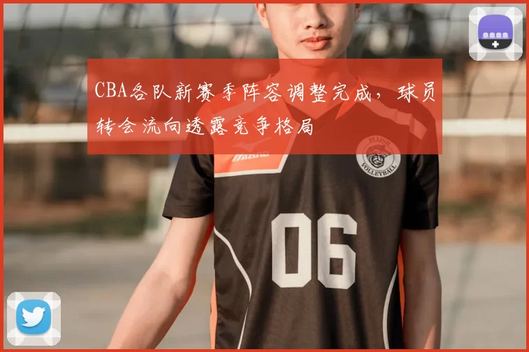 CBA各队新赛季阵容调整完成,球员转会流向透露竞争格局