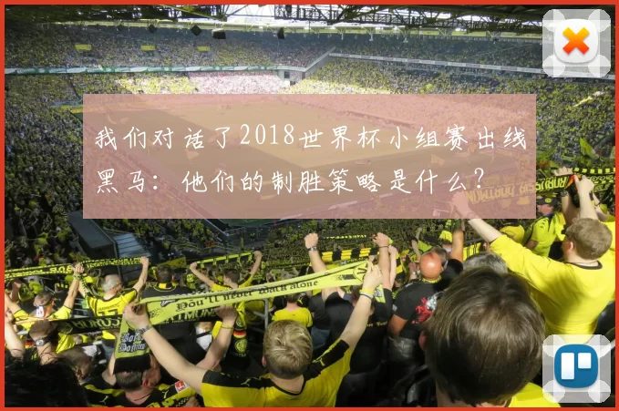 我们对话了2018世界杯小组赛出线黑马：他们的制胜策略是什么？