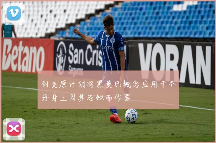 耐克原计划将黑曼巴概念应用于乔丹身上因其恐蛇而作罢